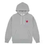 Play CDG Small Emblem Pullover Hoodie