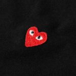 CDG Play Little Red Heart T-Shirt