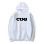 CDG Play New Logo Printed Hoodie