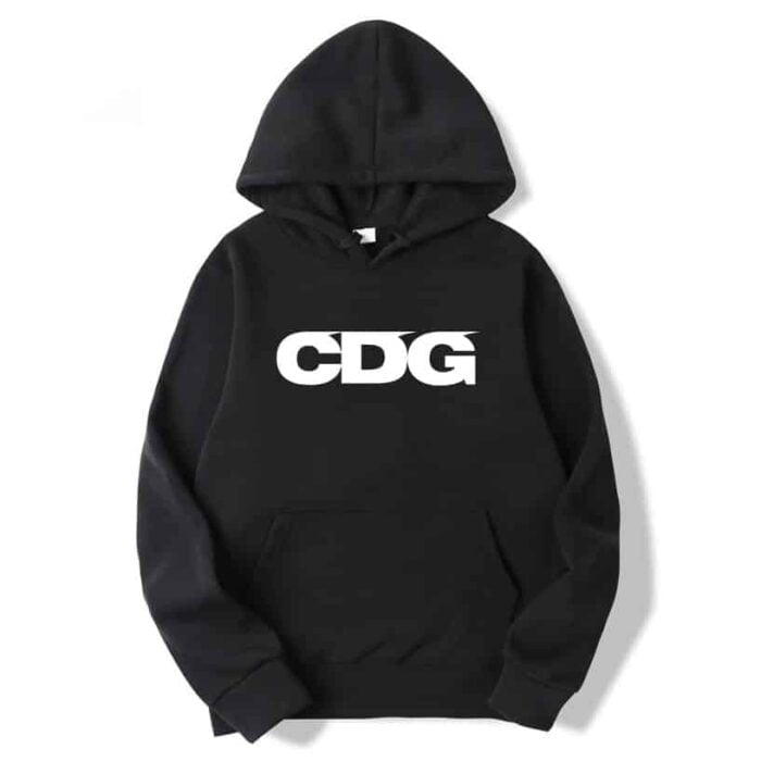 CDG Play New Logo Printed Hoodie
