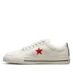CDG x PLAY CONVERSE Red Heart One Star White