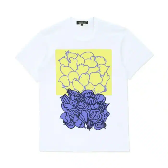 CDG HD x Thomas Weil Fruit and Vegetable print T-Shirt