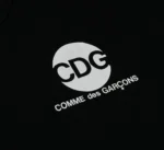 CDG Circular Logo T-Shirt Black
