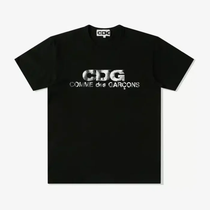 CDG Monochrome T-Shirt Black